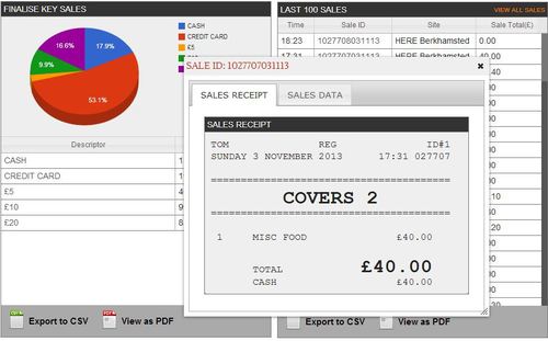 Monitor Your Transactions Through Our Online EPOS Web Based Solutions Web Based Solutions - Cloud Based EPOS Systems